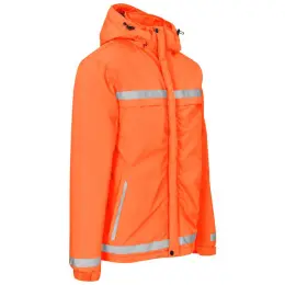 Defender Hi-Viz Jacket Orange Side